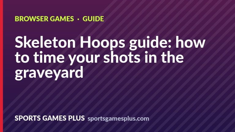 Skeleton Hoops guide: how to time your shots in the graveyard