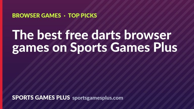 The best free darts browser games on Sports Games Plus